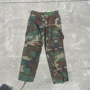 Camo Cargo Pants Size M